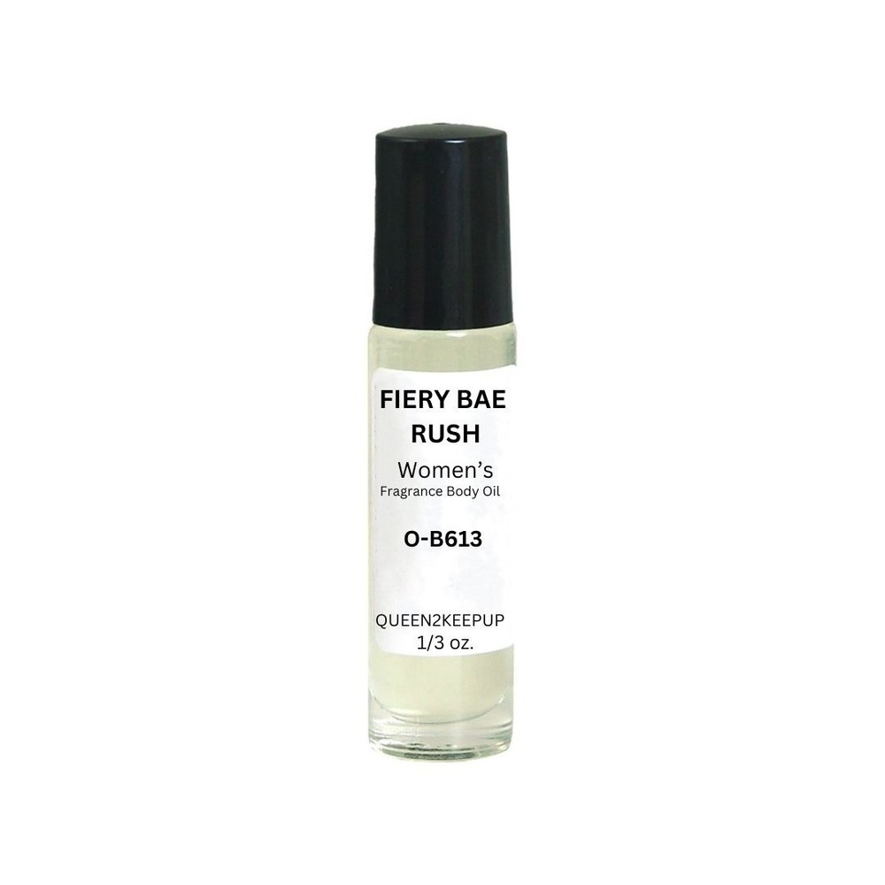 Fiery Bae Rush (Women) Body Oil 10 ml Fragrance All Natural 1/3 oz Roll-On Scent